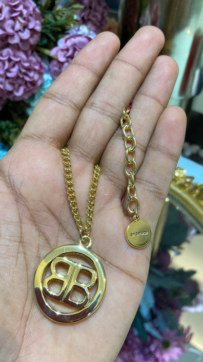 BAL GOLD PENDANT CHAIN