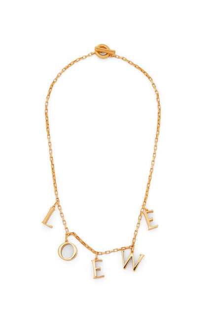 LOW INITIAL NECKLACE