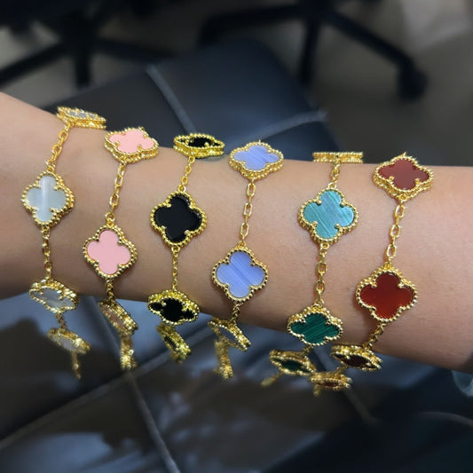 Coloured CLVR bracelet