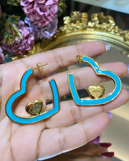 TIFF HEART HOOPS