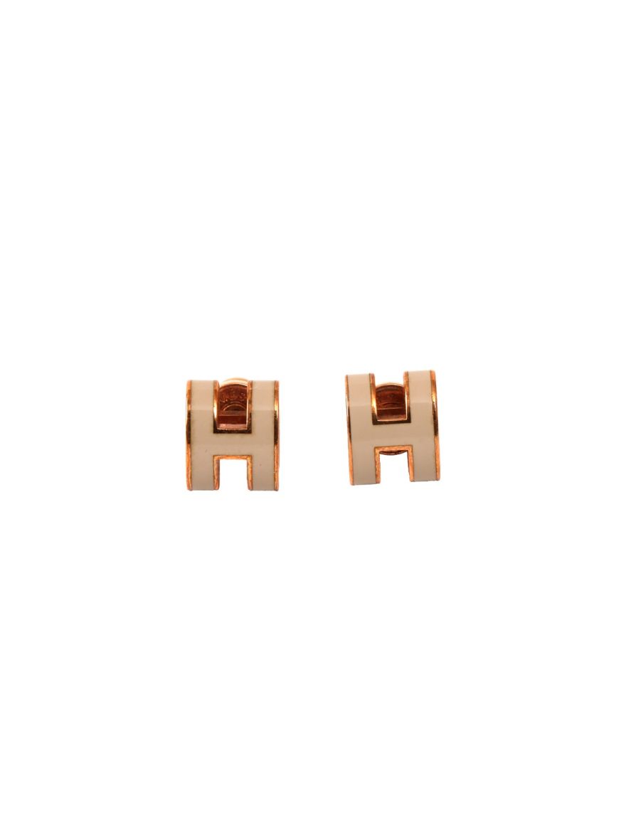 H Pop stud earrings