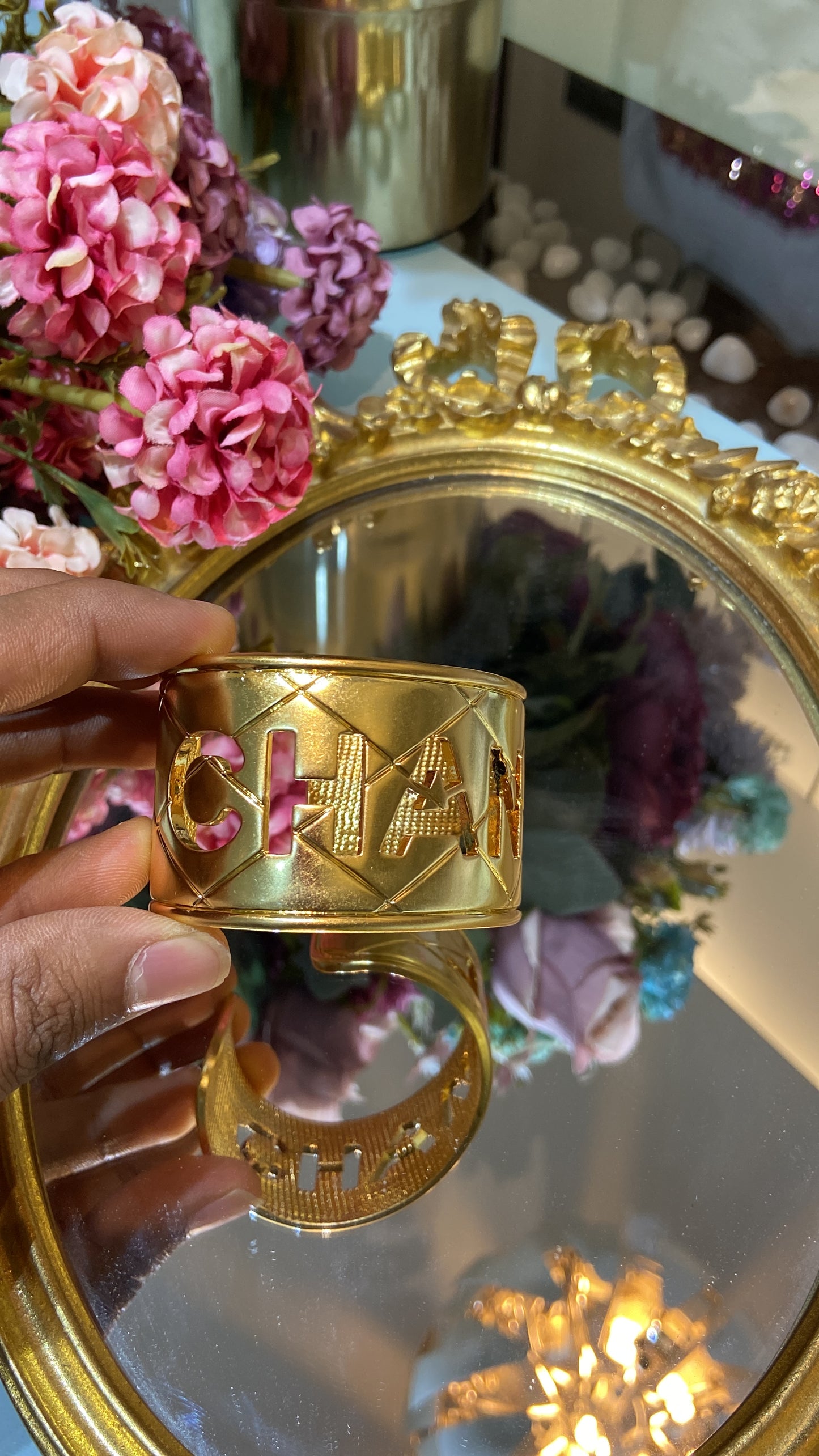 CC gold cuff (Fits All sizes)