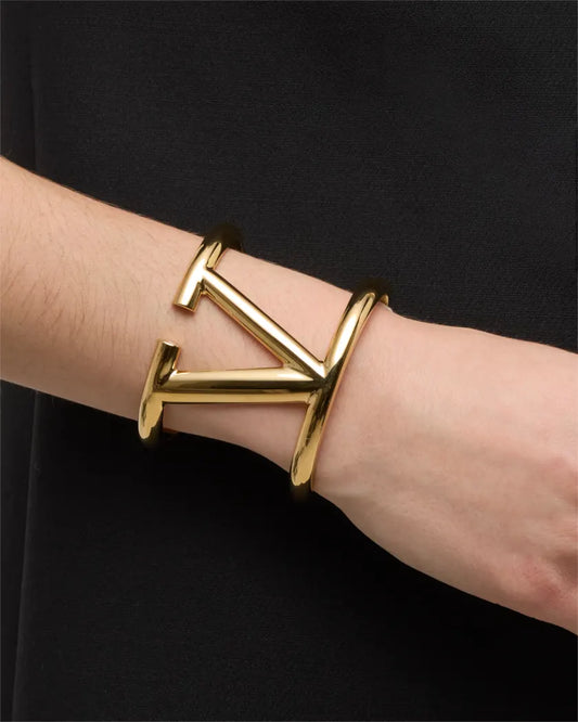 VAL GOLD CUFF BROAD