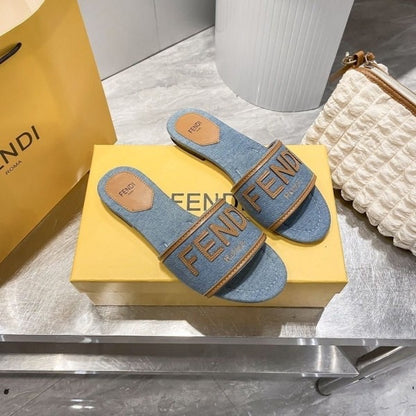 FEN DENIM SLIDES