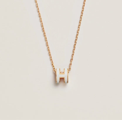 H Pop pendant chain