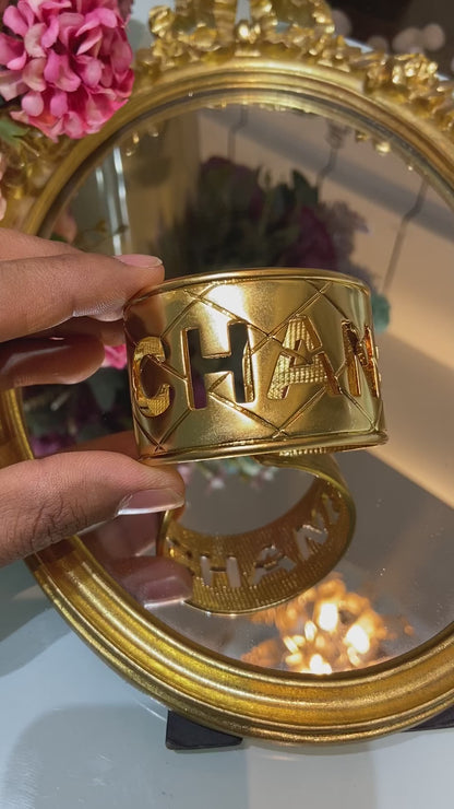 CC gold cuff (Fits All sizes)