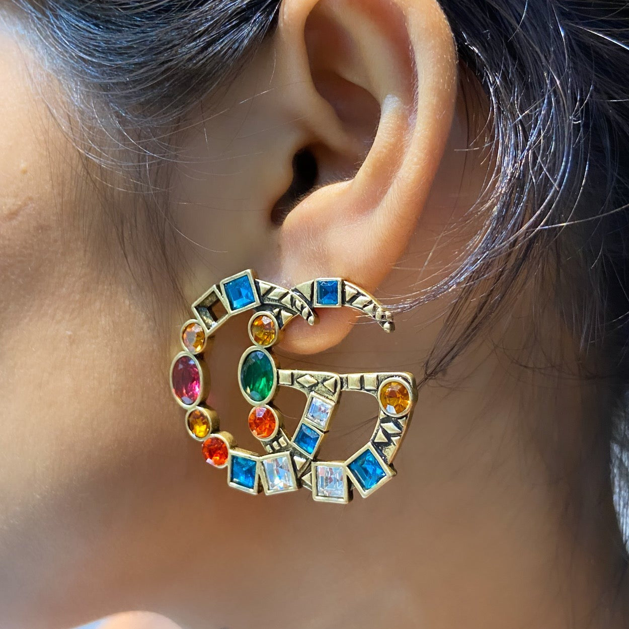 GG MULTICOLOUR EARRINGS