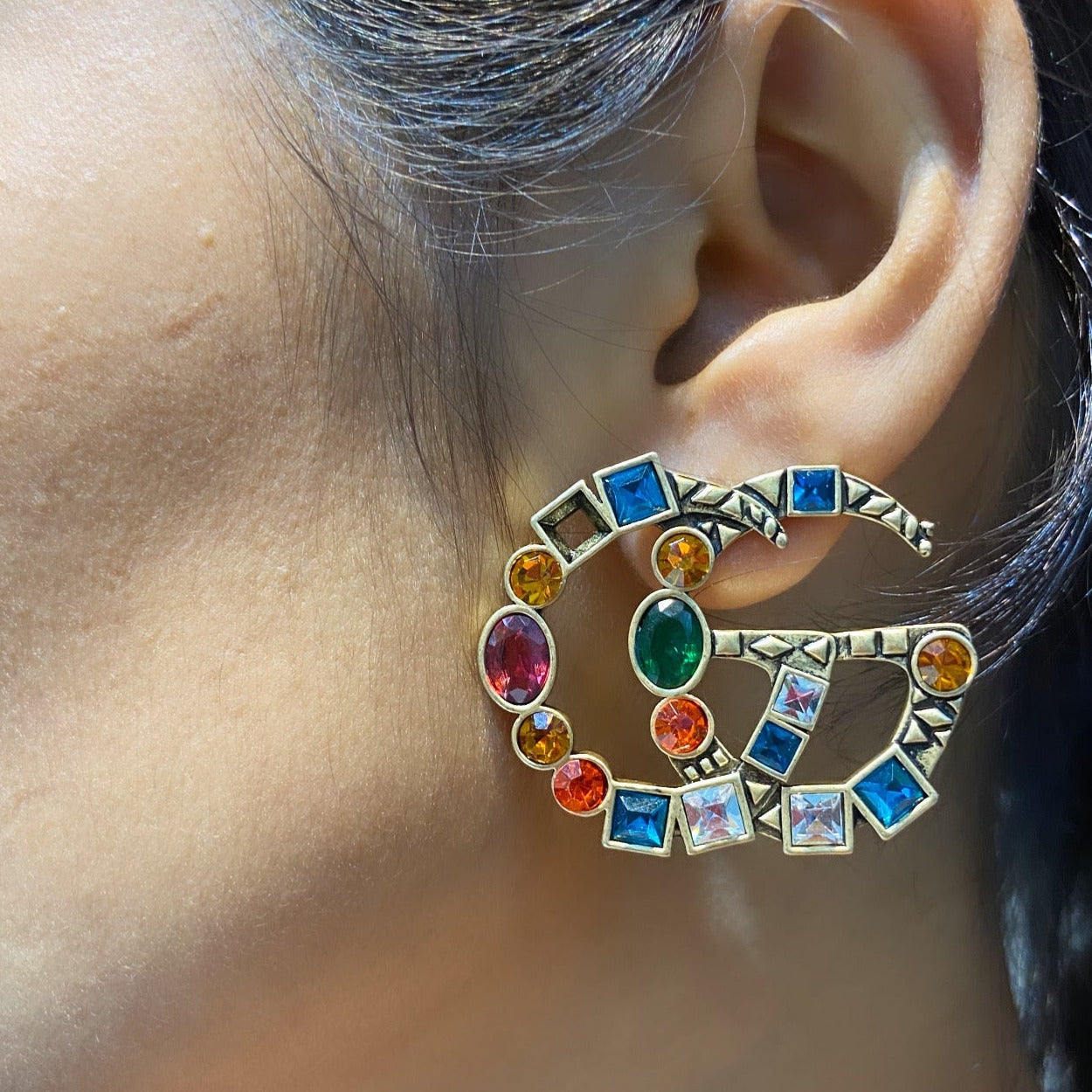 GG MULTICOLOUR EARRINGS