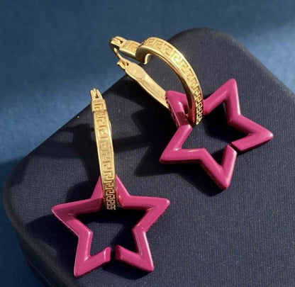 Ver Star Pink Hoops