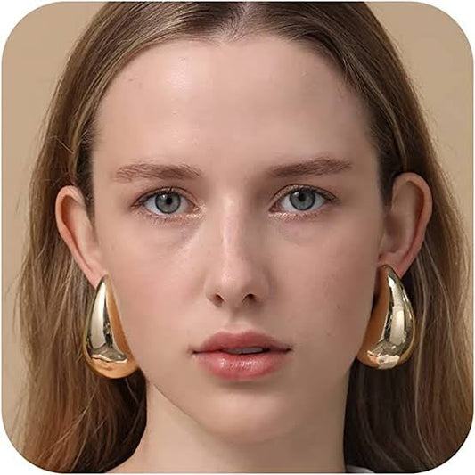 Oversized Botte Drop Earrings