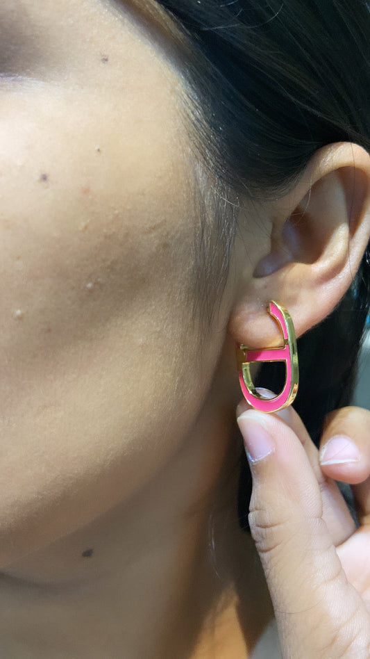 Cd pink hoops mini