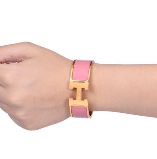 BROAD H CLIC CLAC BRACELET - colours available